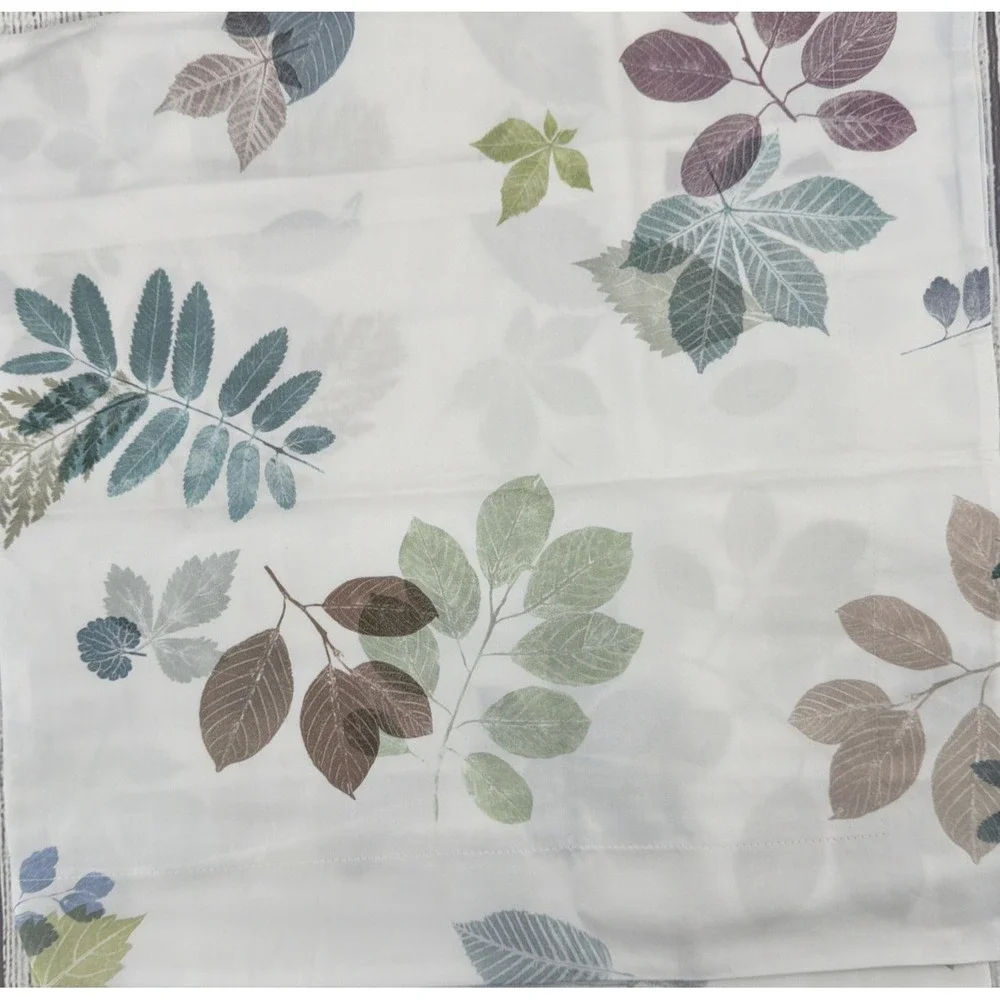 Schlossberg Euro Sham Eliv Blanc Floral White 100% Cotton Sateen Switzerland